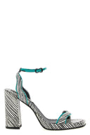 Talons Cuir Multicolore