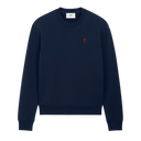 Sweatshirt Bleu Marine Ami de Coeur Rouge
