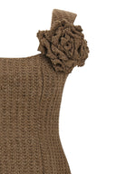 Sweat Laine Marron