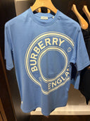 T-shirt oversize en coton avec imprimé logo graphique signature