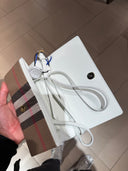 Pochette bandoulière Holly Check blanche