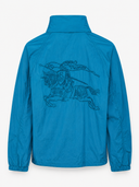 Veste Technique Bleue Kingfisher à Logo Cavalier Brodé