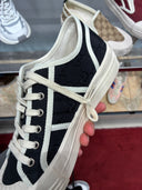 Sneakers basses GG toile noire