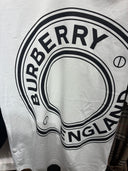 T-shirt oversize graphique logo circulaire