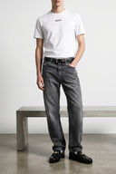 Pantalon Cuir Gris