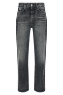Pantalon Cuir Gris