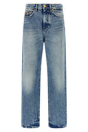 Pantalon Cuir Bleu