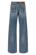 Pantalon Cuir Bleu