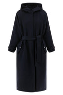Manteau Laine Bleu