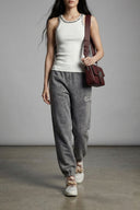 Pantalon Coton Gris