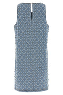 Robe Coton Bleu Clair