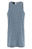 Robe Coton Bleu Clair