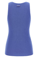 Top Cachemire Bleu