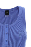 Top Cachemire Bleu