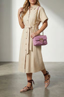 Chemise Coton Beige