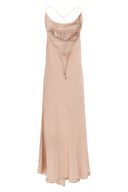 Robe Satin Rouge