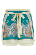Short Soie Multicolore