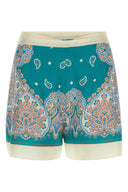 Short Soie Multicolore
