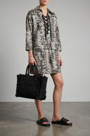 Chemise Coton Gris