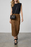 Jupe Coton Marron