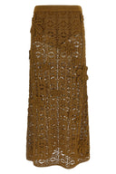 Jupe Coton Marron