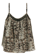 Top Coton Gris