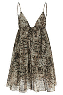 Robe Coton Gris