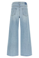 Pantalon Coton Bleu Clair