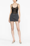 Jupe Denim Gris