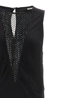 Robe Satin Noir