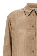 Chemise Soie Marron