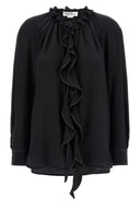 Chemise Soie Noir