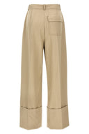 Pantalon Laine Beige