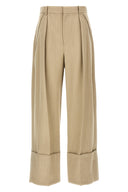 Pantalon Laine Beige