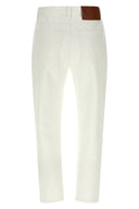 Pantalon Cuir Blanc