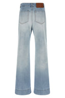 Pantalon Coton Bleu Clair