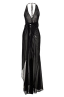 Robe Soie Noir
