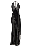 Robe Soie Noir