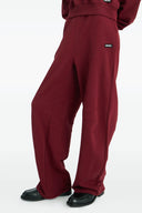 Pantalon Coton Bordeaux