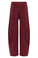 Pantalon Coton Bordeaux
