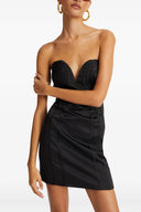 Robe Satin Noir