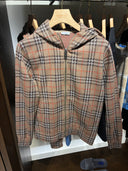 Hoodie zippé Check Signature