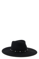 Casquette Laine Noir