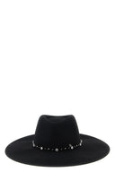 Casquette Laine Noir