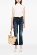 Pantalon Denim Bleu