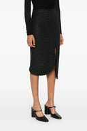 Jupe Laine Gris