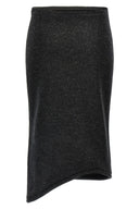 Jupe Laine Gris