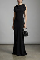 Robe Satin Noir