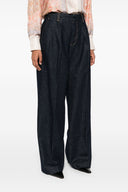 Pantalon Coton Bleu