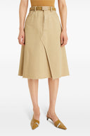 Jupe Coton Beige